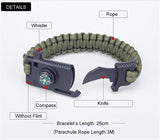 Multifunction Paracord Survival Bracelet